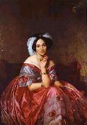 Jean Auguste Dominique Ingres Portrait of Baroness James de Rothschild oil on canvas